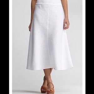 eileen fisher velvet bias skirt